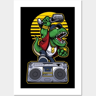 DINOSAURS MUSIC Posters and Art